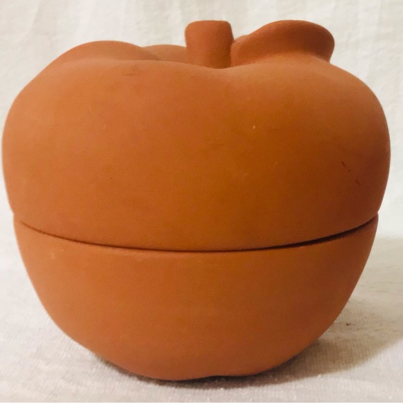 Mini Single Serve Terra Cotta Apple Fruit Baking Mold - Picture 2 of 12